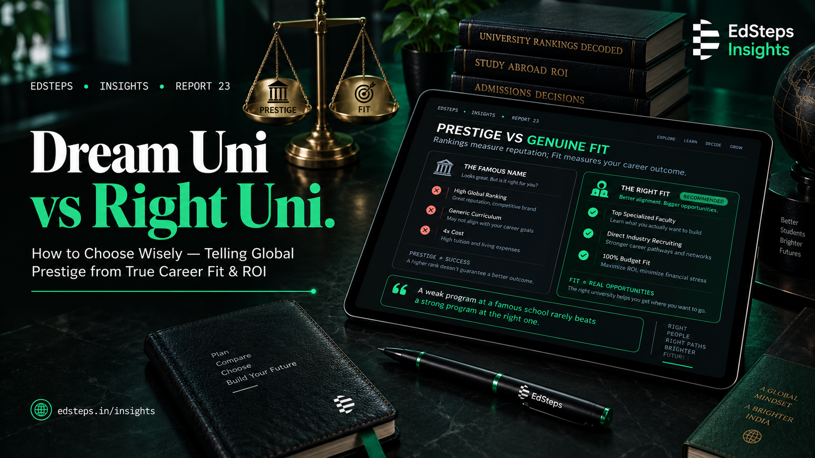 Dream University vs Right University: How to Choose Wisely